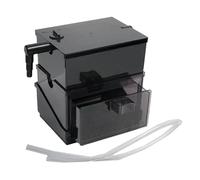 Serving Tray Hanging Box Filtration for Easy to Install Quiet External Compact Overflow Drawer Tray 1 Set