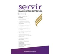 Servir: Revue adventiste de théologie: 12