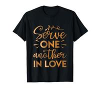 Servire l'un l'altro in amore Maglietta