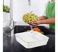 Servire vassoio con vaso di stoccaggio versatile per il nuovo anno di