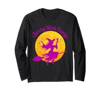 Servire Witch Energy Witchy Estetica Goth Wiccan Halloween Maglia a Manica