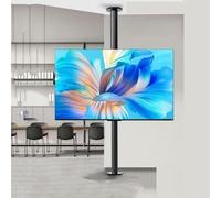 Servitore del pavimento TV-portata a parete di partizione a 360 gradi, supporto per il soffitto TV in inclinazione regolabile, adatta a 32-75 pollici schermo a LED (170-205 cm)