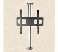 Servitore per pavimento TV LCD-Porta rotante a parete di partizione rotante a 360 gradi, supporto per il soffitto TV in inclinazione regolabile, adatta a 32-55 pollici (86-114 cm)