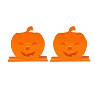 Servitore tovagliolo di zucca carino distributore di tessuti in ferro decorativo per il ristorante dell'hotel