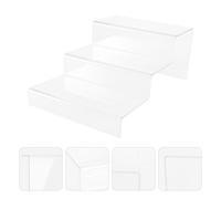 Servitura del display a tre strati per scarpe per scarpe da 1 pc (trasparente)