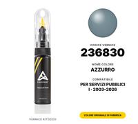 Servizi Pubblici I 236830 Azzurro Colore Abbinato Vernice Ritocco Kit Lacca Pen