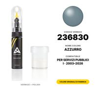 Servizi Pubblici I 236830 Azzurro Colore Abbinato Vernice Ritocco Set Lacca Pen