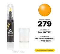 Servizi Pubblici I 279 Giallo Taxi Colore Abbinato Vernice Ritocco Set Graffi