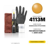 Servizi Pubblici I 4113M Arancio Atac Citta di Roma Colore Abbinato Verni 6846C