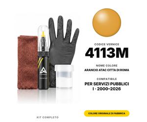 Servizi Pubblici I 4113M Arancio Atac Citta di Roma Colore Abbinato Verni 6846C