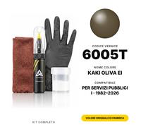 Servizi Pubblici I 6005T Kaki Oliva Ei Colore Abbinato Vernice Ritocco Completo