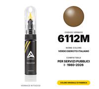 Servizi Pubblici I 6112M Verde Esercito Italiano Colore Abbinato Vernice Ritocc
