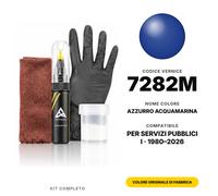 Servizi Pubblici I 7282M Azzurro Acquamarina Colore Abbinato Vernice Ritocco Co