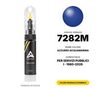 Servizi Pubblici I 7282M Azzurro Acquamarina Colore Abbinato Vernice Ritocco Ki