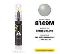 Servizi Pubblici I 8149M Grigio Urbano Colore Abbinato Vernice Ritocco Kit