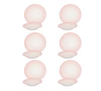 Servizio 12 piatti porcellana Purpose rosa