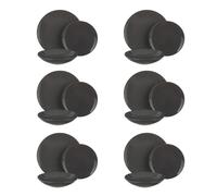 Servizio 18 piatti terracotta grigio scuro Style