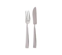 Servizio 24 Pezzi Pesce Flat Inox