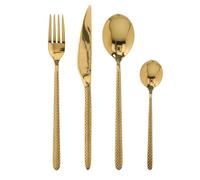 Servizio 24 Posate Ophira Acciaio Inox 18/0 Oro