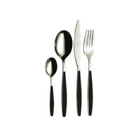 Servizio 36 pezzi caramella in Acciaio Inossidabile, colore Nero, Lavabile in lavastoviglie Nero