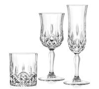 RCR, Opera, Servizio Bicchieri 18 pezzi, Cristallo-Vetro