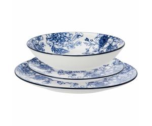 Servizio da tavola Blue Heritage da 18 pezzi