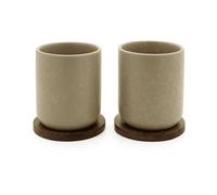 SERVIZIO DA TAVOLA BREDEMEIJER Umea loam, Grigio, set da 2 pezzi