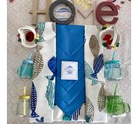 Servizio da tavola da 6 - o da 12 posti in cotone BOTTICELLI HOME