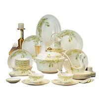 Servizio da tavola in porcellana for feste, 88 pezzi, for ospiti, forniture for catering, set, piatti for la colazione, completa per cenare(88pcs for 16people)