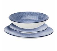 Servizio da tavola Nordic Blue da 18 pezzi