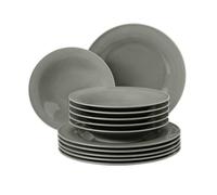 Servizio Da Tavola Seltmann Weiden Beat Perlgrau 12 Pezzi