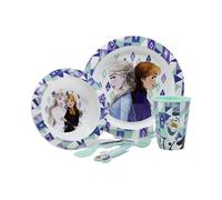 SERVIZIO DA TAVOLA TINISU Disney Frozen, multicolore, da 5 pezzi, tazza 260 ml