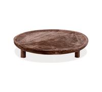 SERVIZIO DA TAVOLA VILDE Con piedini, marrone, confezione da 1 pezzo, diametro 30 cm