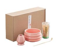 Servizio da tè giapponese, porta frusta Matcha,Servizio da tè naturale e sicuro - Kit Matcha robusto per gli amanti di Matcha e i principianti Home Field Kitchen Sala da pranzo
