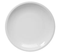 Servizio di 6 Piatti in Porcellana bianca serie Roma Saturnia