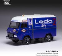 SERVIZIO DI ASSISTENZA RALLY AVIA A21F LADA - 1989