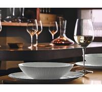 Servizio di piatti bianco per 6 persone 18 pezzi da Tavola in Cucina infrangibil