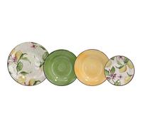 Tognana Zagara, Servizio piatti per 6 persone,18 pezzi, stoneware multicolor