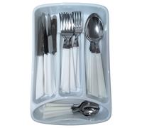 Servizio di Posate 24 Pezzi completo per 6 persone Manici Colorati Ergonomici Ma