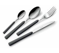Servizio di Posate da Tavola Completo Fast Grigio Eme 24 Pezzi