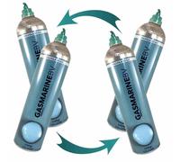 Servizio di ricarica bombola CO2 da 1 kg attacco M11x1. Minimo 2 bombole