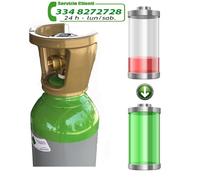 SERVIZIO DI RICARICA ITALIA BOMBOLA ARGON PURO 99,995% DA 5-7-10-14-27-50 LITRI
