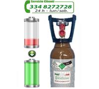 SERVIZIO DI RICARICA ITALIA BOMBOLA ELIO PURO 99,995% DA 5-7-10-14-27-50 LITRI