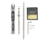 Servizio di saldatura Gearwell, strumento di saldatura elettrica digitale, mini kit di saldatura con luminosità regolabile, punta di saldatura sostituibile per la riparazione