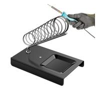 Servizio di saldatura - Porta quadrata, base di saldatura robusta, supporto per utensili durevoli, resistente al calore, piattaforma di riparazione compatta | Accessorio per