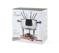 Servizio Fonduta Inox 18 Pezzi, Colore Argento, Marca H&H