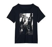 Servizio Fotografico della Band dei Radiohead di Andy Willsher Maglietta, Donna Plus-Size, Nero, 2X