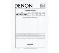 Servizio Manuale di Istruzioni per Denon DBT-1713 UD