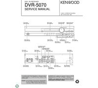 Servizio Manuale di Istruzioni per Kenwood DVR-5070