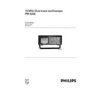 Servizio Manuale di Istruzioni per Philips Pm 3206